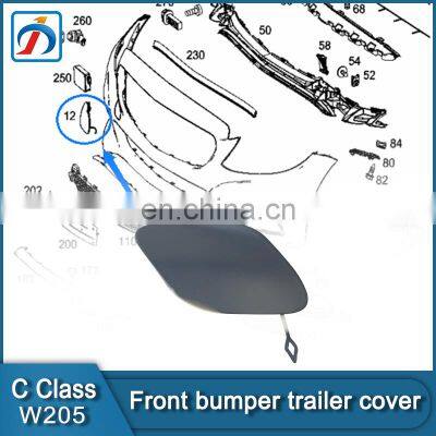 Brand New Replacement C Class W205 Front Bumper Tow Cover