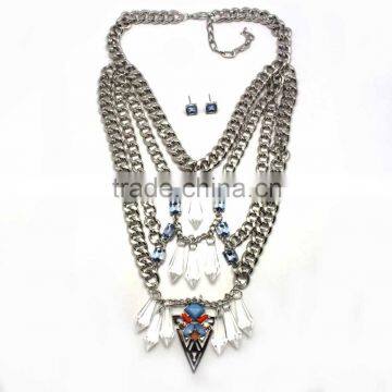 Wholesale Yiwu Jewelry Set 2015 Newest Gold Plated African Beads Fashion Jewelry Sets photo-2