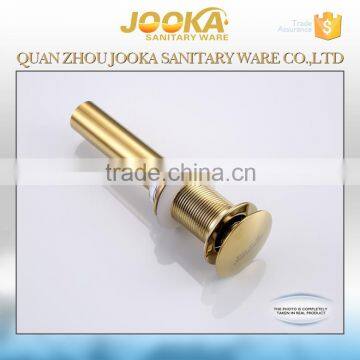 cheap high quality cooper ti-gold bathroom tub drainer