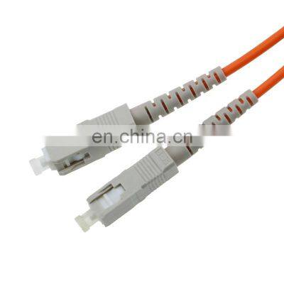 1meter MM50/125 OM2  SC/upc-sc/upc 2.0mm flat Duplex dx fiber optic patchcord/jumper/assembly