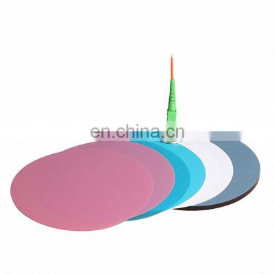 fiber optic polishing paper 30um 9um 0.05um color diamond 127mm lapping polishing film