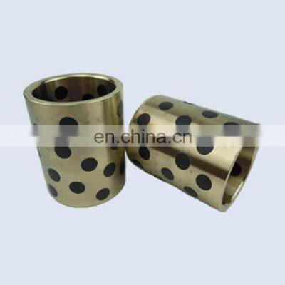 JDB101220 wholesale Sliding bearings self lubricating graphite bearing bushing copper sleeve