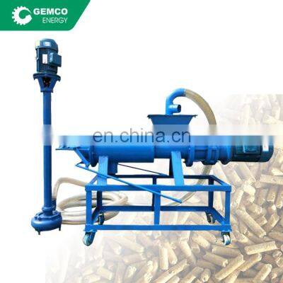 dung dewatering screw extrusion dewater machine