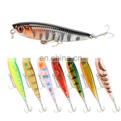 New Colors 55mm 3.5g Bass Hooks Crankbait Tackle  Isca Artificial Para Pesca Sinking Pencil Lures