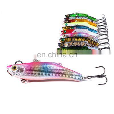 Hot sale 7cm 18g 10 Colors Saltwater VIB Fish Bait