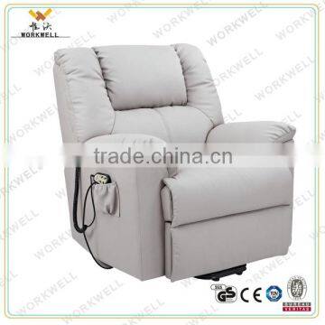 WorkWell modern electric leather sofa recliner made in China Kw-Fu05