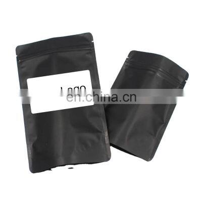 Custom Stand Up Zipper laminated plastic packaging aluminium film packaging sachet for food packaging