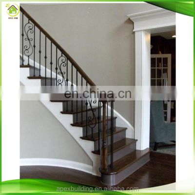 customized interior wrought iron staircase balcony railings designs