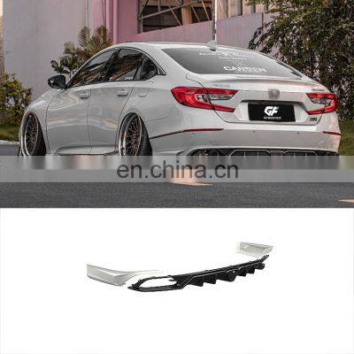 Wholesale Auto Body Kit Car Rear Bumper Lip For Accord 2018 2019 2020 Rear Diffuser