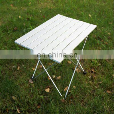 Outdoor equipment portable folding table set up stand camping barbecue simple table