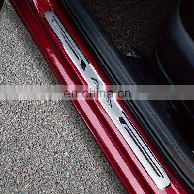 For Silverado High Country 2015-2022 Auto Part Setup Door Sill Scuff Plate Cover Entry Pedal