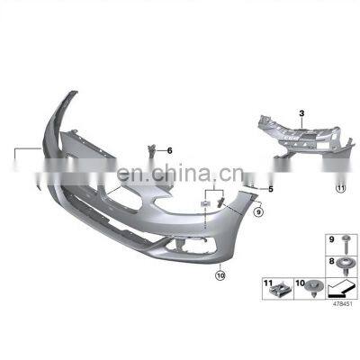 51117384651 51117384652 5111-7384-651 5111-7384-652 Front bumper bracket upper L/R For BMW F52