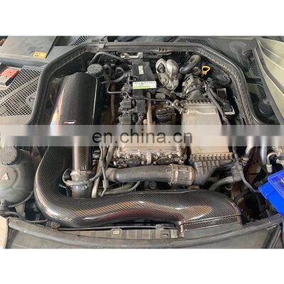 Easy to Install Manufacturer Hot Sale Dry Carbon Fiber Cold Air Intake Kit For BENZ W205 C200