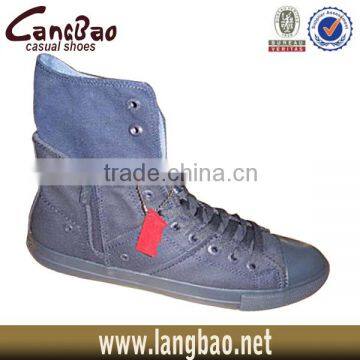 2014high Ankle Men Canvas Shoes,wholesale Plimsoll Canvas Shoes