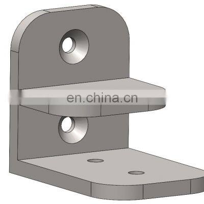 Concealed wall bracket