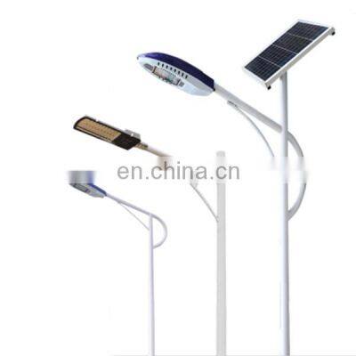 Hot Dip Galvanized Q235 Steel Single A ArmTapered Street Light Poles 7M photo-3