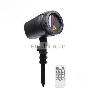 Winter Mini Beam Outdoor Star Projection Lamp Night LED Strobe Laser Light Christmas Light