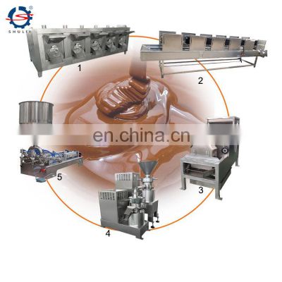 Cocoa Butter Making Machine Cocoa Roast Peeling Pressing Machine