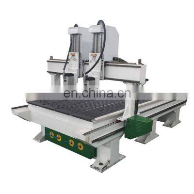 3d Double Head Cnc Router 5ft X 10Ft  Large Woodworking 1530 Machinery  automatic wood sofa making machine cnc router