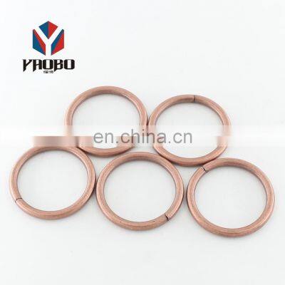 Fashion High Quality Metal Silver Flat Spring Gate O Ring photo-5