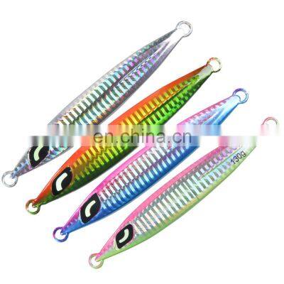 JOHNCOO 130g 150g 180g Wholesale High Quality Saltwater Artificial Bait Long Casting Fishing Metal Jig Lure