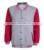 Baseball Men Jacket With Leather Sleeve Custom Embroidery Patched Logo Varsity Duffle OEM ODM