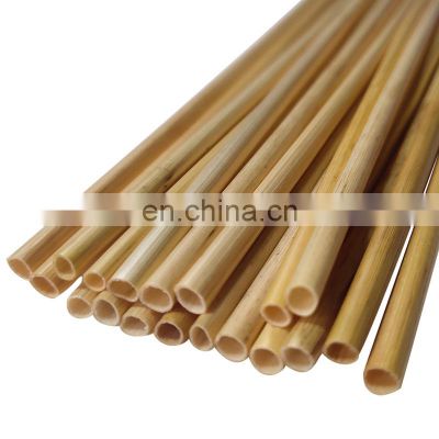 Eco Friendly Wholesale 20cm Natural Plant Compostable Wheat Straw Disposable Drinking Straw