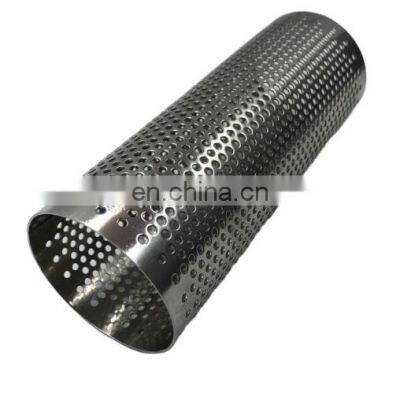 High-quality Stainless Steel Perforated Metal Mesh Filter Tubes