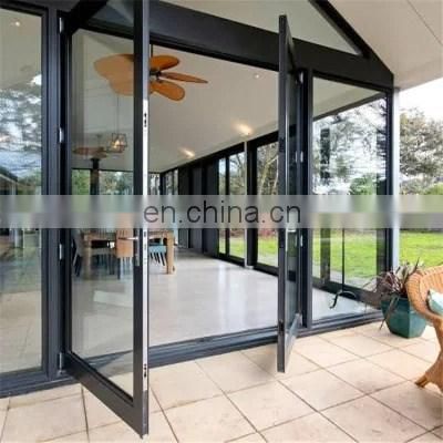 New latest Single Or Double French Glass Doors With Side Panels casement Doors Prices alloy casement door