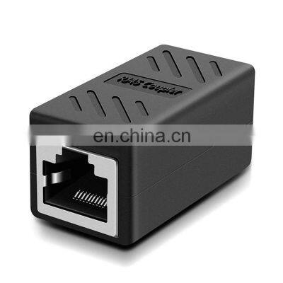Ethernet Network Adapter Cat 5e Cat5 Cat6 Cat7 8P Female To Female RJ45 Inline Coupler Connector photo-3