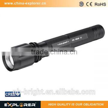 ITEM E30 CREE XML SUPER BRIGHT LED ALUMINUM FLASHLIGHT WITH ZOOM FUNCTION