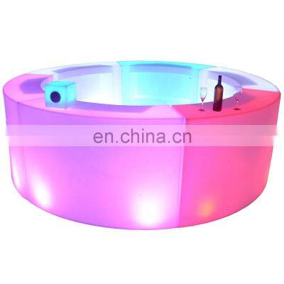 Nightclub Furniture Bar Counter/led mobile bar portable led cocktail bar counter waterproof for sale