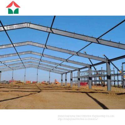 Prefabricated metal multi-storey steel structure workshop building