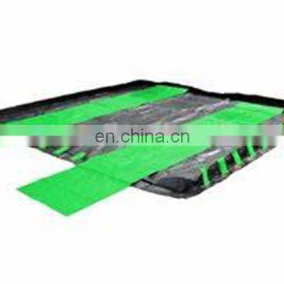 72 x 72 x 4 Portable PVC Tarpaulin Oil Spill Barriers Pallet Secondary Containment Berms photo-3