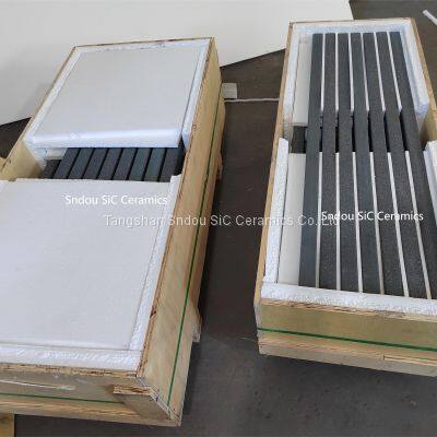 SiC Beam by  1380-1650C silicon carbide Ceramics @ China Tangshan SnDou SiC Ceramics Factory