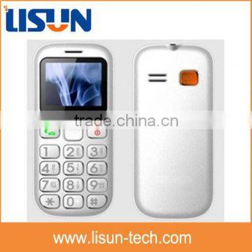 1.77" gsm quad band Big large button cordless phones for seniors with SOS FM radio MP3