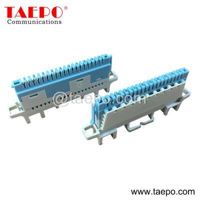 Sample Free With wire guide 10 pair super compact profile connection module from China Factory TAEPO