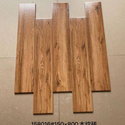 Hot Selling Good Quality 150X800mm Glazed Porcelain Floor Wooden Tile