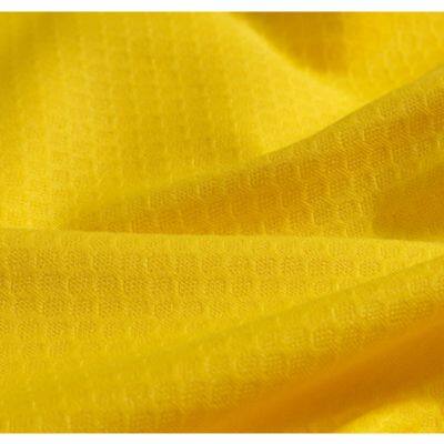 Enhanced 100% Polyester 160gsm Weight Square Bird Eye Mesh Fabric For Garments photo-4