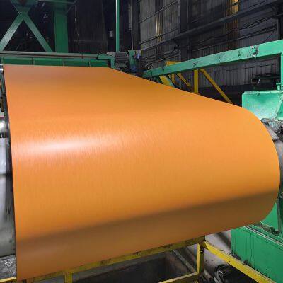 PPGI/PPGL 0.5mm Color Coated Galvanized Steel Coil Roofing Sheet Wrinkle/Matt Texture Surface with High Durability