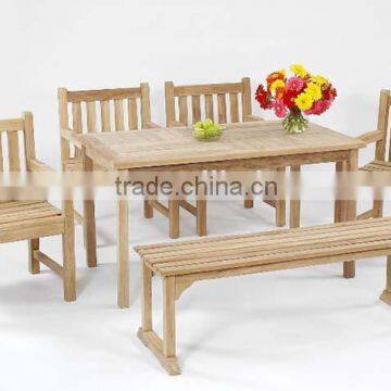 Hot sale wood dining set table and chair/wood furniture