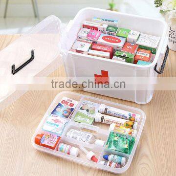 Plastic Mobile Medicine Chest for Family&hospital photo-2
