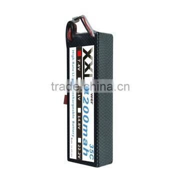 High Power 4200mAh 7.4V 35C Lithium Polymer Battery photo-5