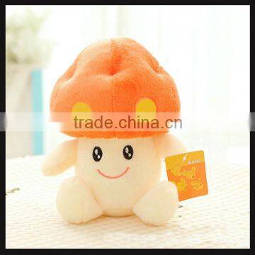 OEM plush vegetable toy stuffed mushroom plush toy for promotion