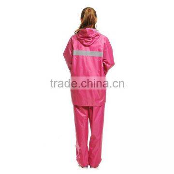 PVC Printed Fashion Rain Coat for Girls photo-4