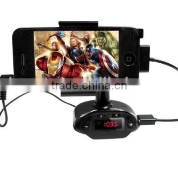 Car FM Transmitter Smart stand with charger