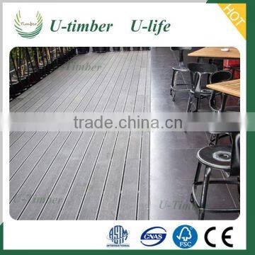 Techwood WPC Decking Floor for Outdoor Like Garden Patio and Swimming Pool photo-5