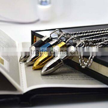 Fashion Jewellery Accessory Pen Head Steel Pendants For Men photo-6