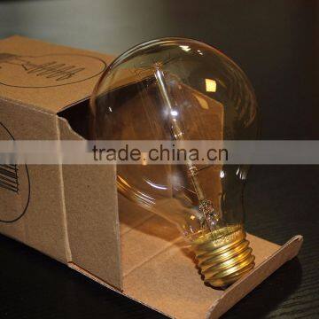 Antique Led Edison Style Light Bulbs G125 Spiral Carbon Filament Lamp photo-3