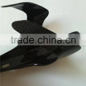 folding bike water bottle holder 3k glossy finish carbon bottlecages, carbon bike bicycle parts lightweight bottlecage